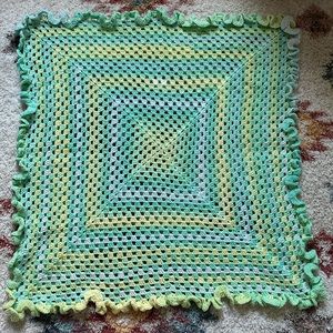 Handmade crochet blanket